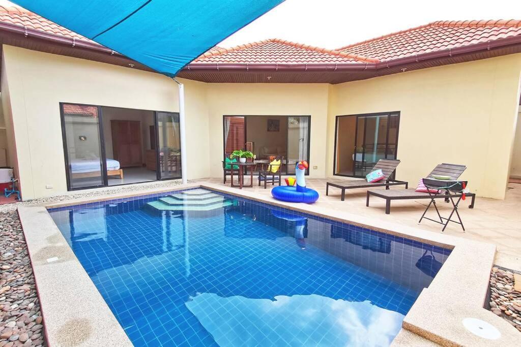 Anb Poolvilla 3Br Walk Private Beach In Pratamnak Pattaya Bagian luar foto